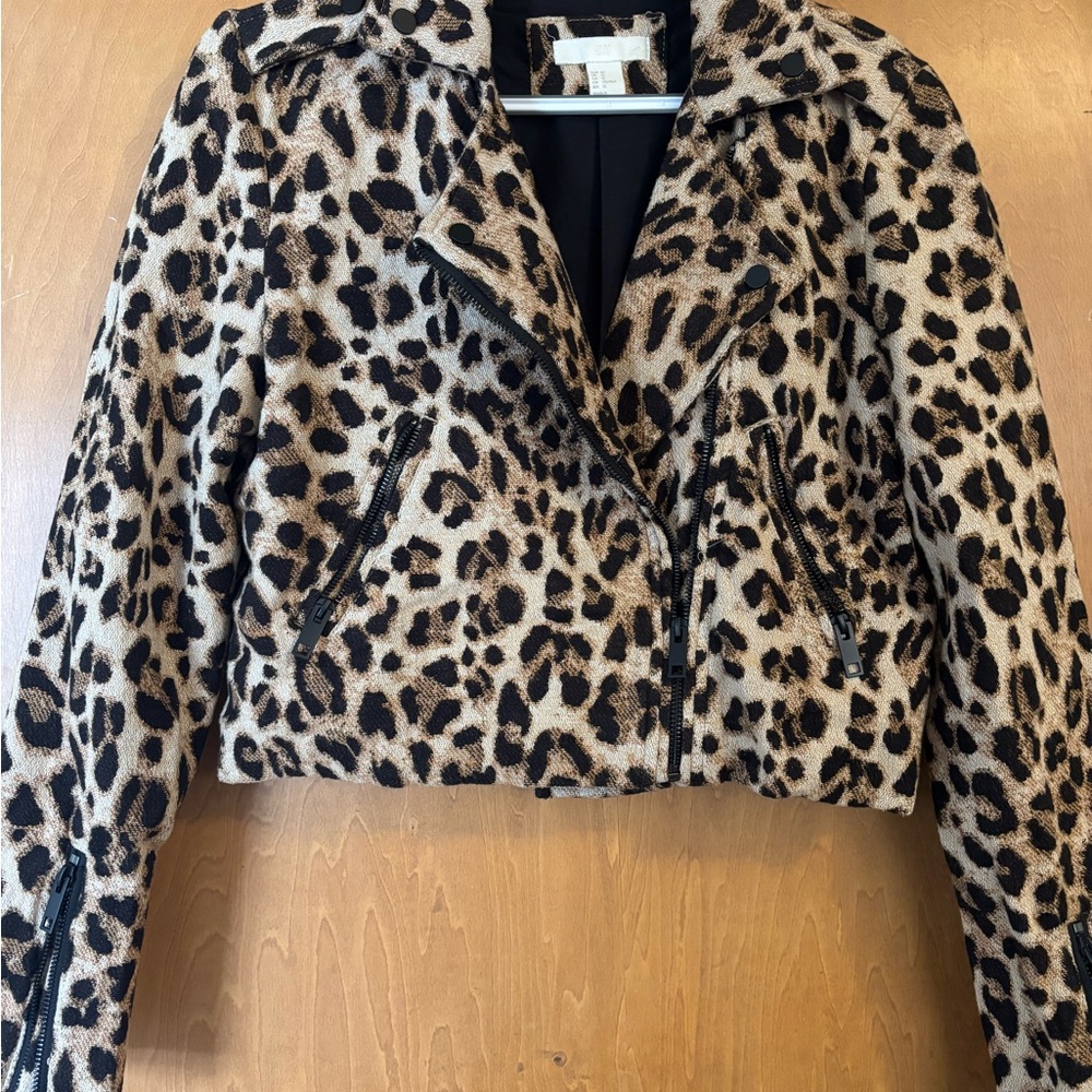 Leopard Print Women's Jacket